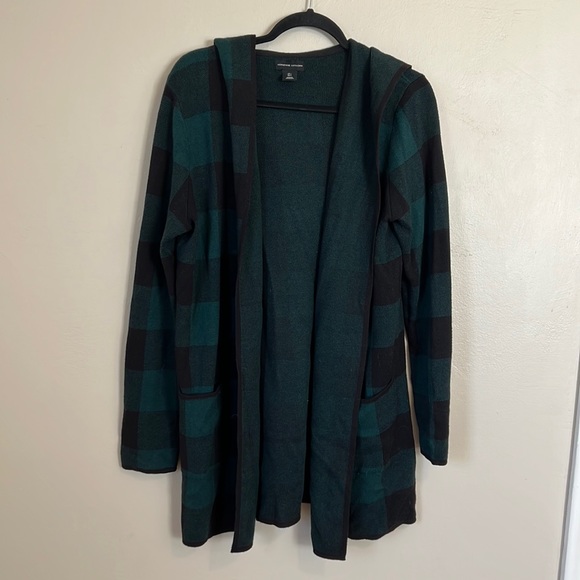 Adrienne Vittadini Sweaters - Plaid Cardigan NWOT